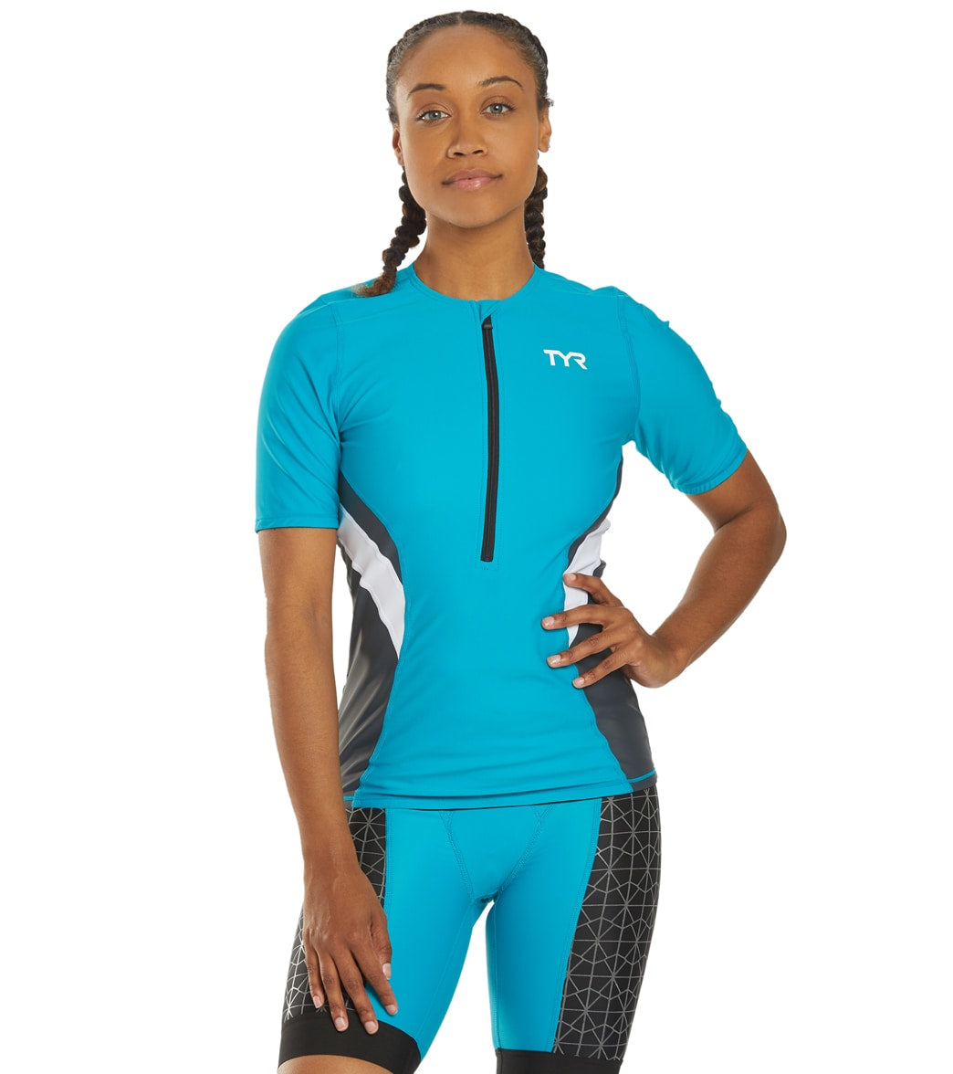 TYR Womens Competitor Short Sleeve Top