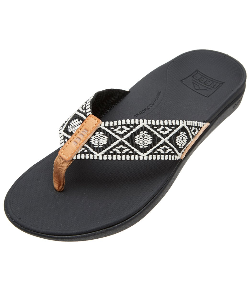 Reef Ortho-Bounce Woven Flip Flop