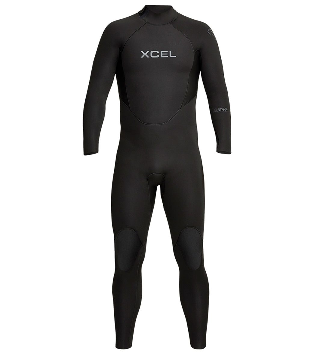 Xcel Mens 4/3mm Axis Back Zip Fullsuit Wetsuit
