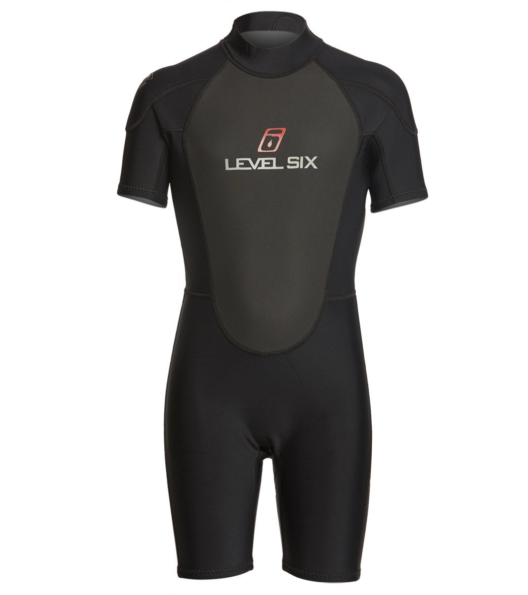 Level Six Youth Shorty Spring Suit Wetsuit at