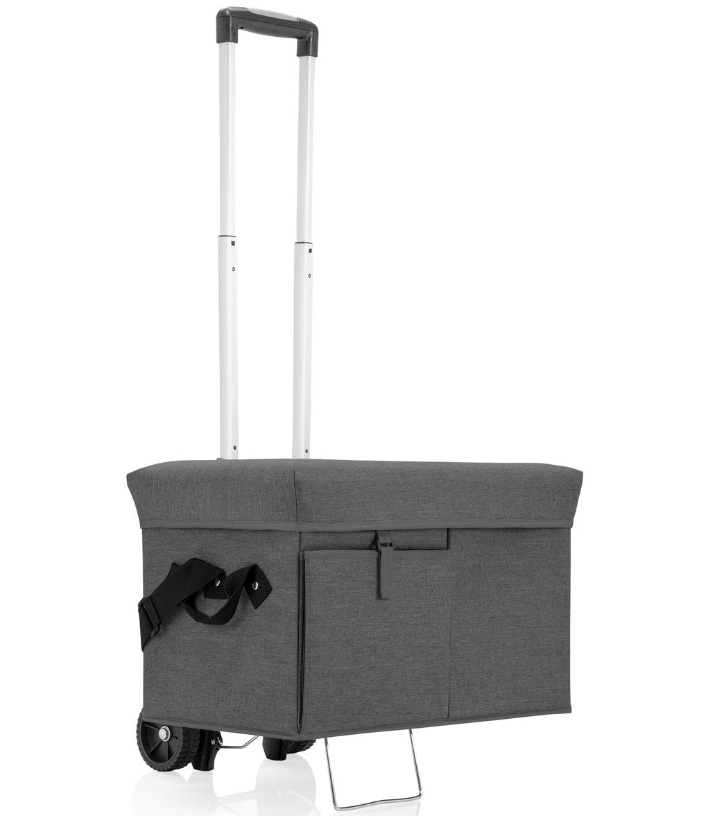 Picnic Time Ottoman Cooler with Trolley