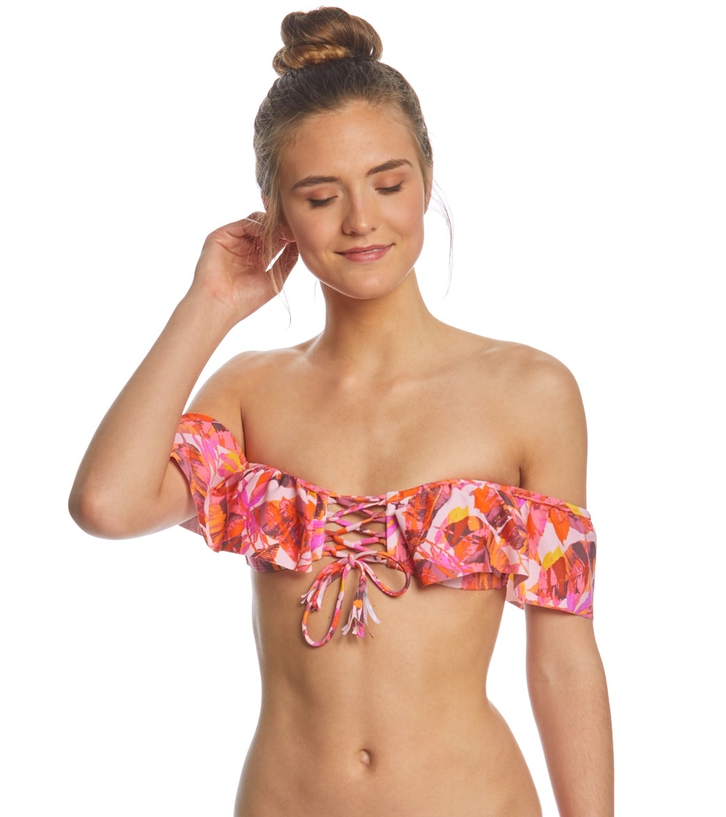 Gossip Into The Breeze Molded Bikini Top