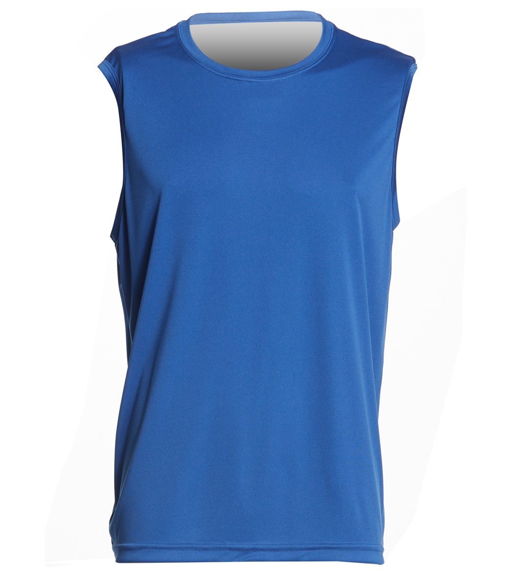 SwimOutlet Mens Sleeveless PosiCharge Competitor Tank