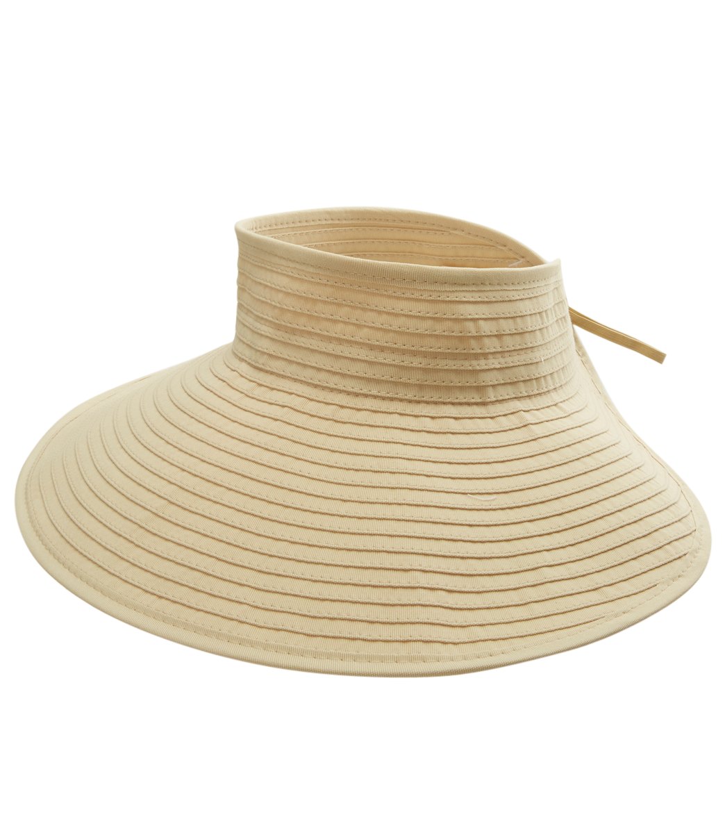 Sun N Sand Sewn Ribbon Roll Up Hat
