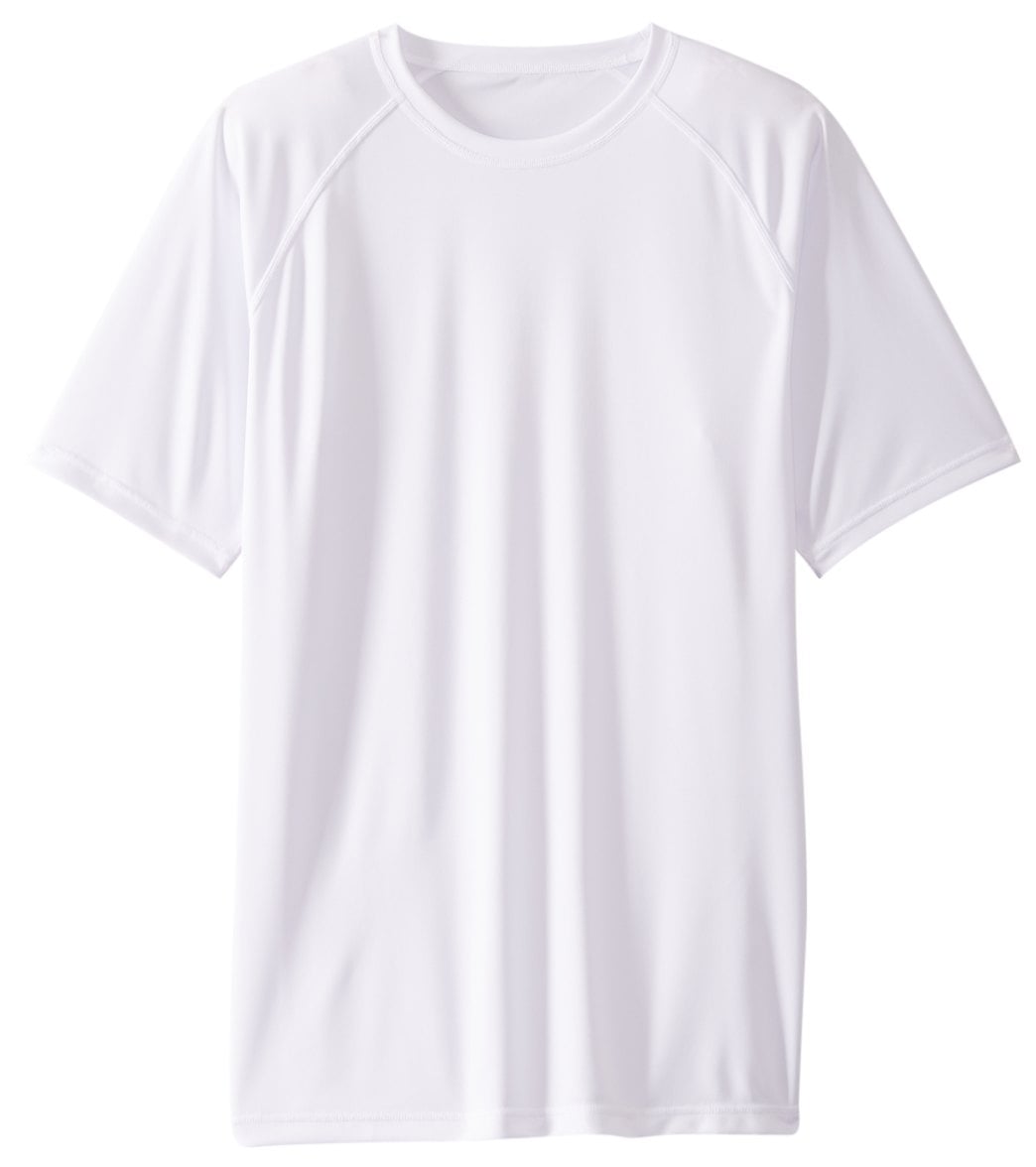 Sporti Mens Solid S/S UPF 50+ Sun Shirt