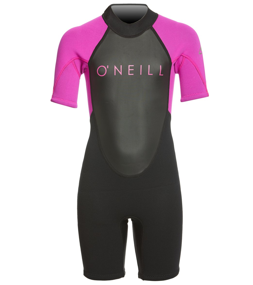 ONeill Youth Reactor II Short Sleeve Back Zip Spring Suit