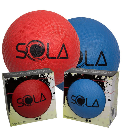 Sola Treaded Rubber Playground Ball