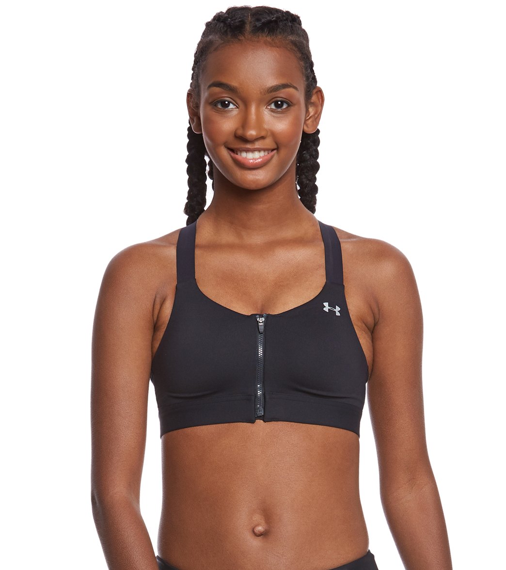 Under armour eclipse high zip sports bra Clearance