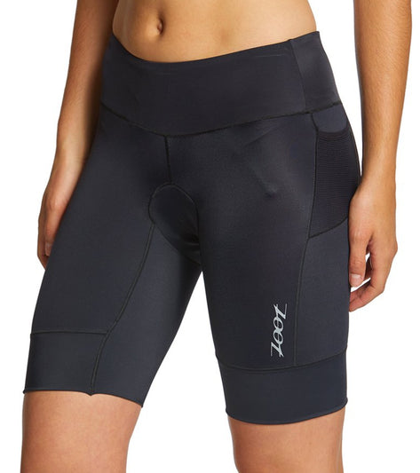 Short De Compression 2XU Core Tri 8 Pouces (20 Cm) Pour Homme - Tissu PWX, Mousse De Selle, Poches - Pour Course à Pied, Triathlon