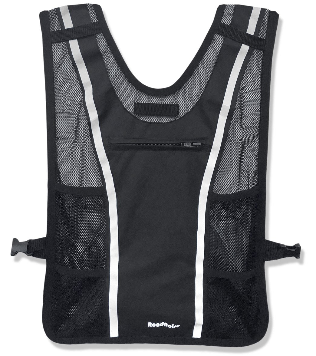 RoadNoise Long Haul Vest with Speakers Black at