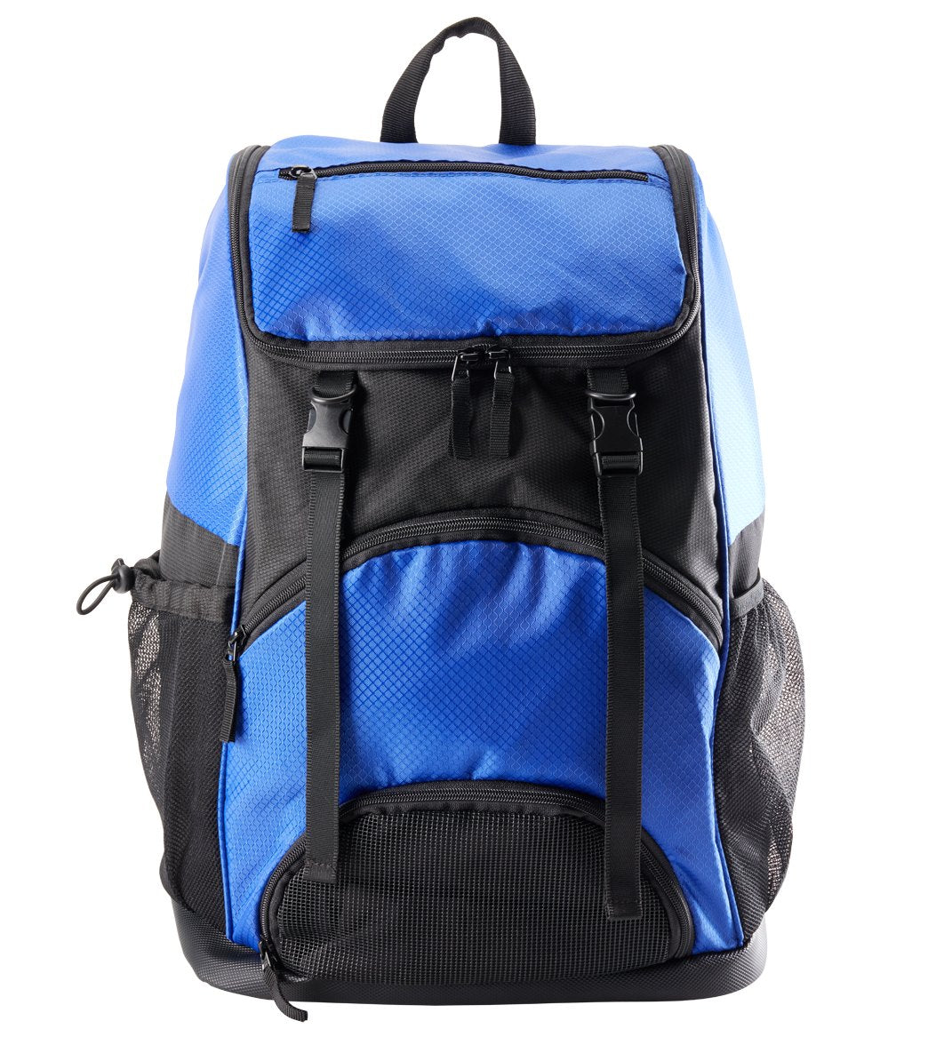 Wholesale Laundry Bag Backpack with Front Mesh Pocket - Turquoise