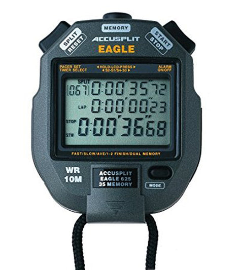 Accusplit Eagle 625 Memory Stopwatch with Lanyard