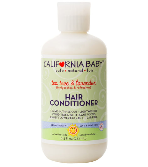 California Baby Tea Tree & Lavender Hair Conditoner, 8.5 oz