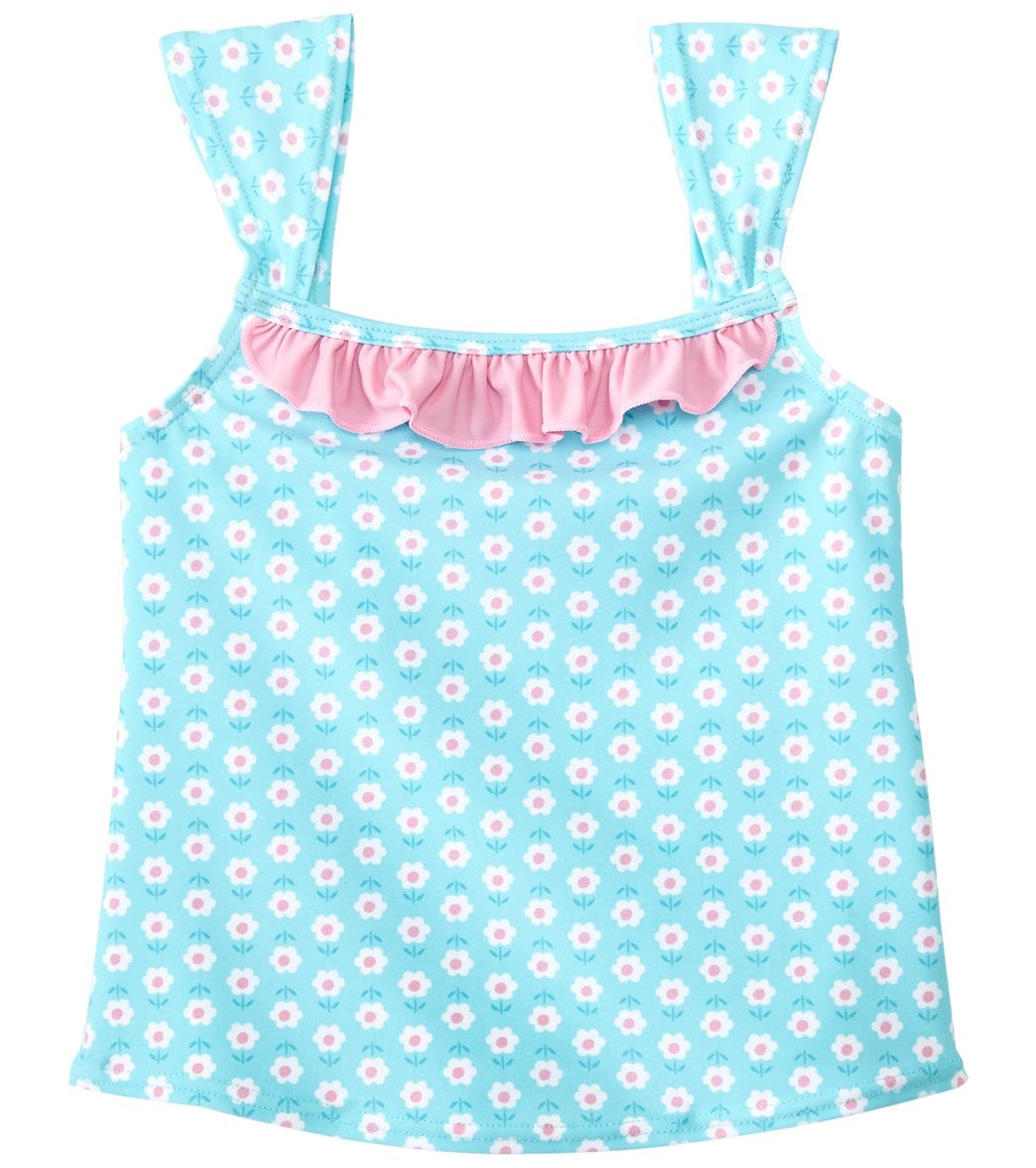 i play. by Green Sprouts Girls Classic Ruffle Swimsuit Top (Baby, Toddler)