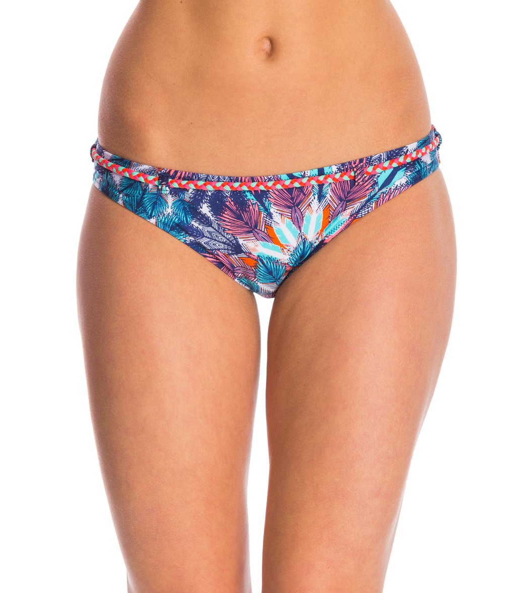 MINKPINK Swimwear Flash Back Belted Bikini Bottom
