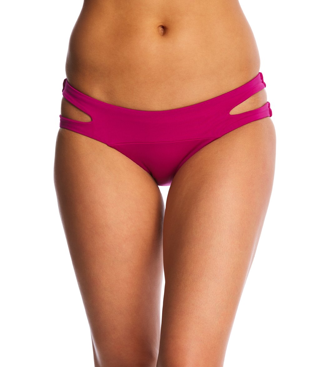 Aerin Rose Dahlia X-Cut Bikini Bottom