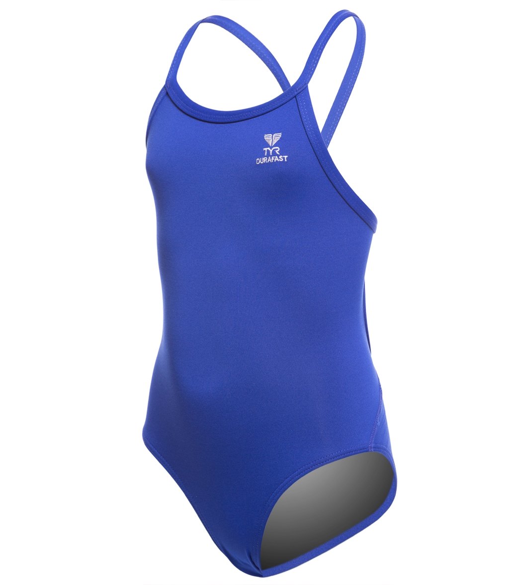 TYR Youth Durafast Elite Solid Diamondfit One Piece Swimsuit