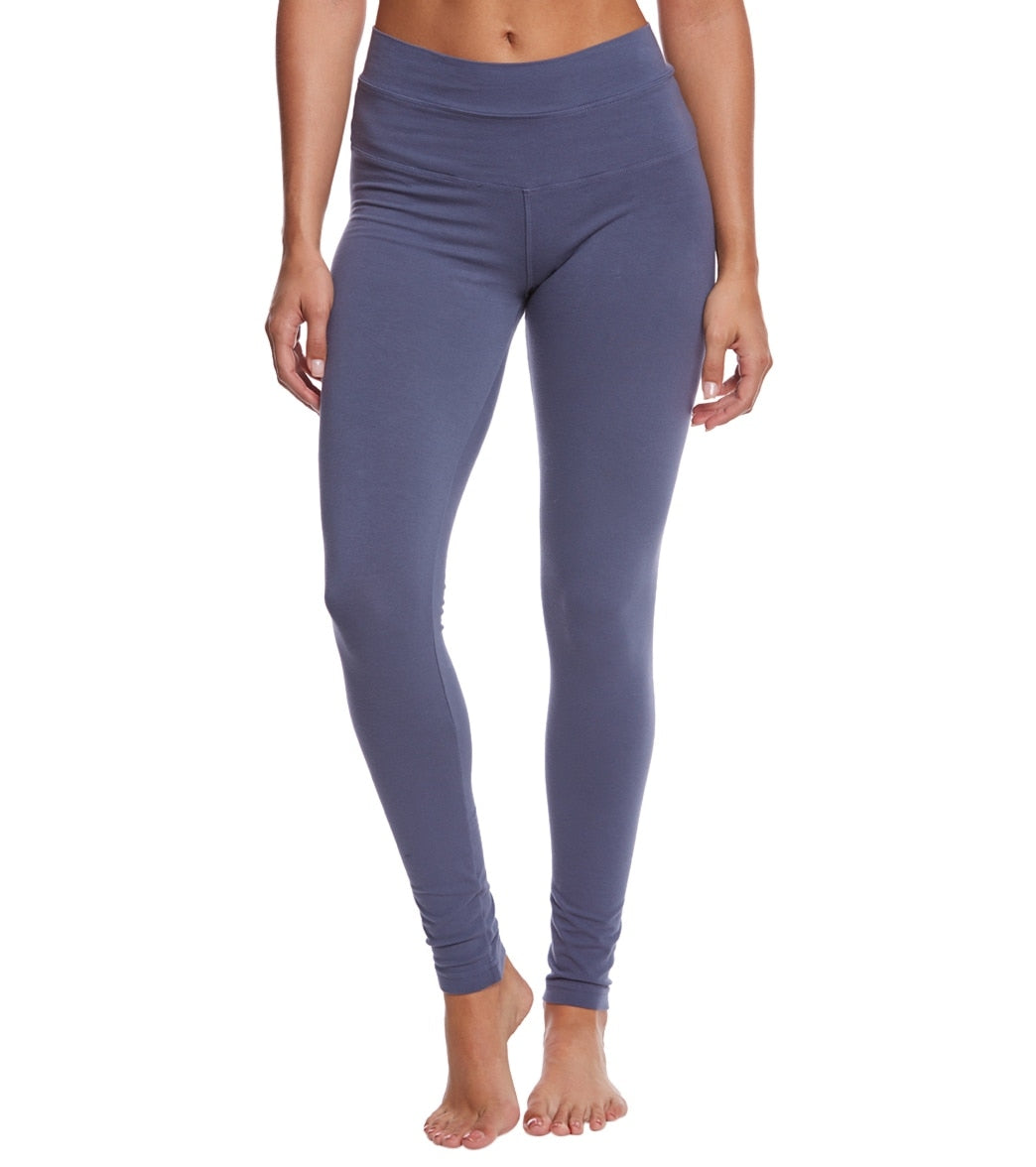Hard Tail High Waisted Cotton Ankle Yoga Leggings