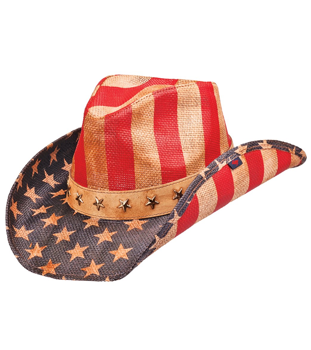 Peter Grimm Mens Justice Drifter Cowboy Hat