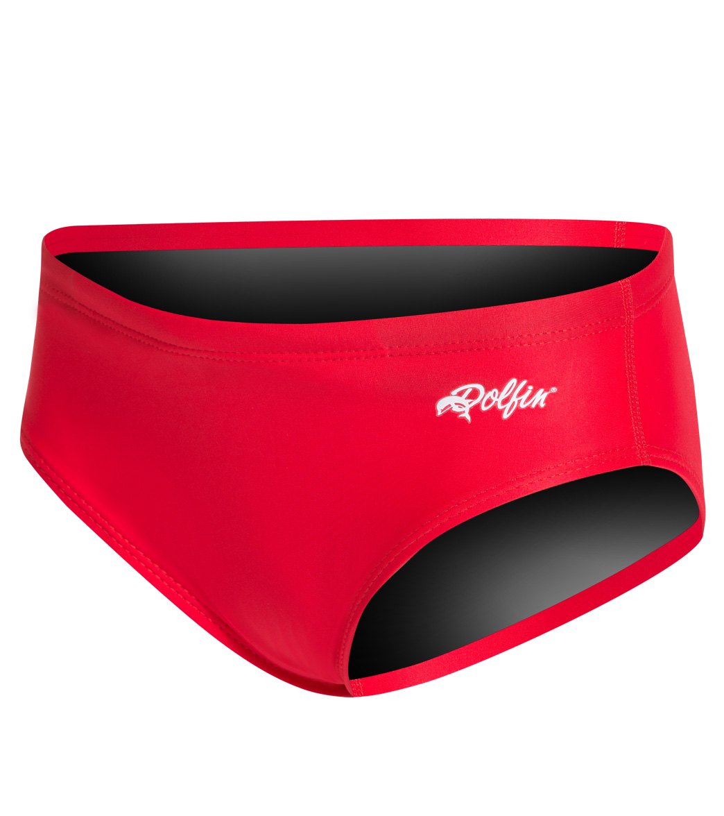 Dolfin Xtra Life Lycra Solid Youth Racer Brief Swimsuit