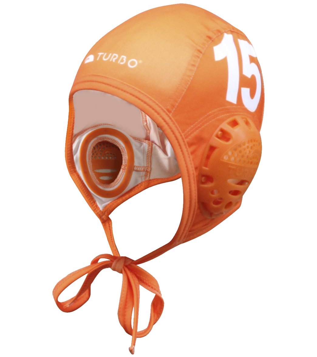 Turbo Standard Water Polo Caps Set Orange at