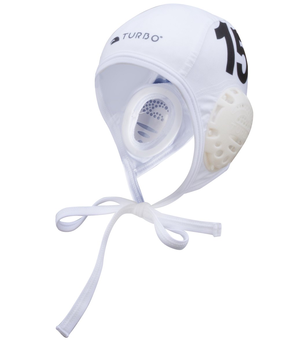 Turbo Standard Water Polo Caps Set White at