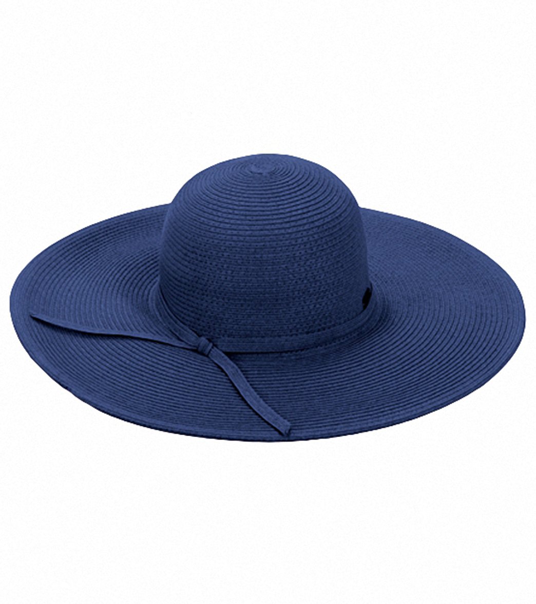 Sun N Sand Shoreline Hues Large Brim Straw Hat