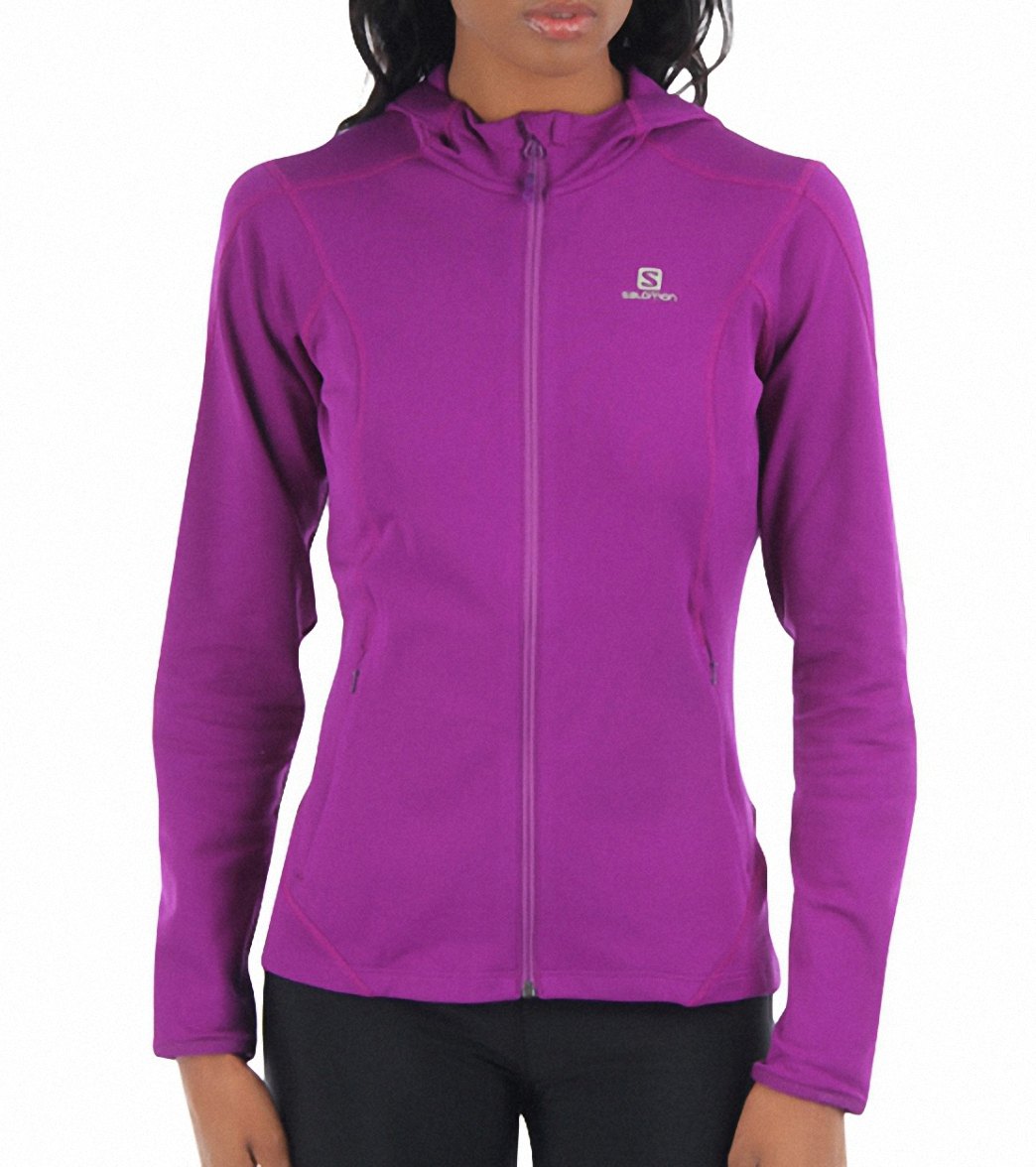 Salomon Discovery Hooded Running Midlayer at SwimOutlet.com