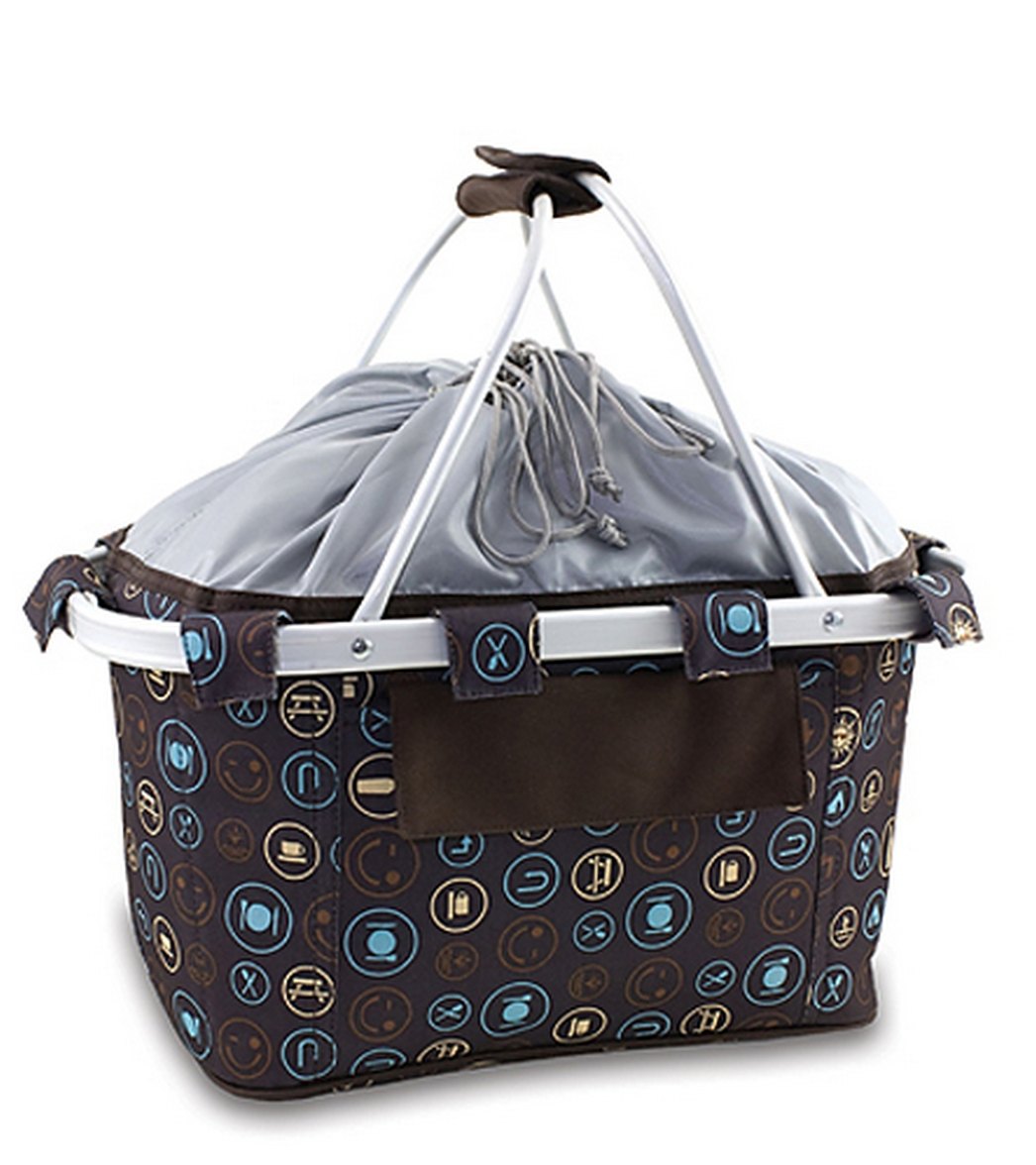 Picnic Time Metro Fashion Prints Cooler Basket at