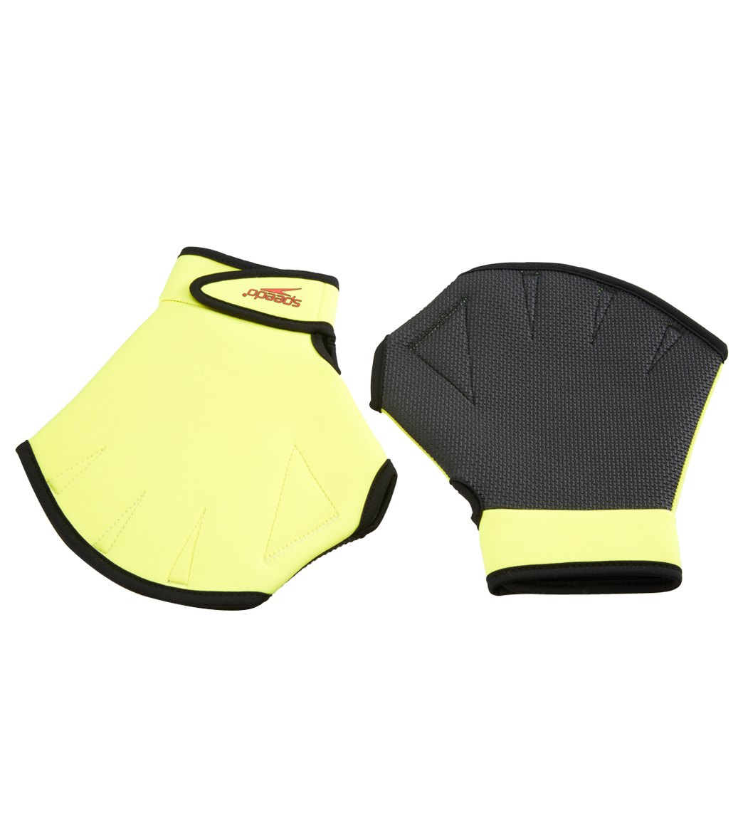 Speedo Aquatic Fitness Gloves Yellow at