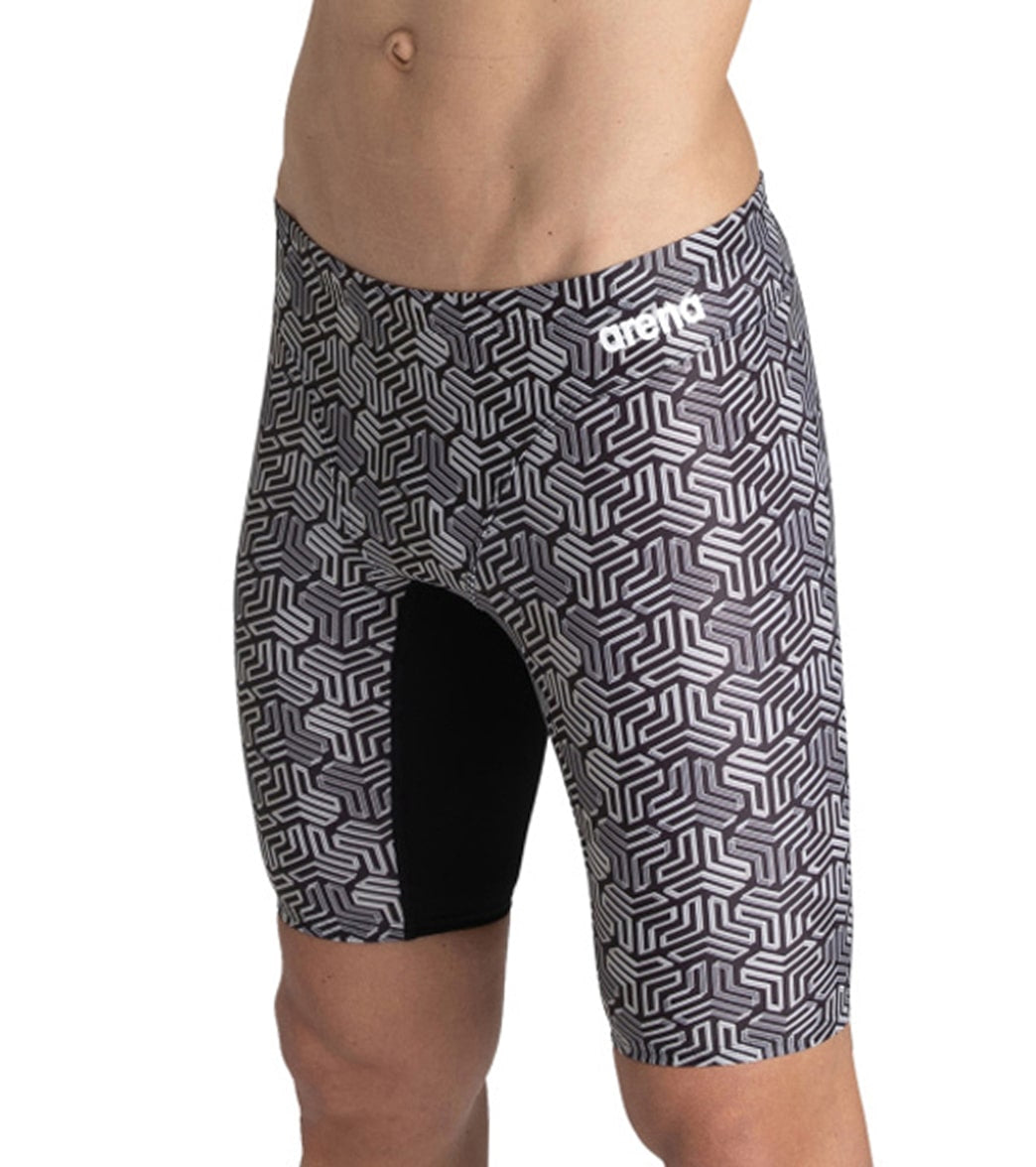 Arena Men's Kikko MaxLife Jammer Swimsuit Black/Multi Black at