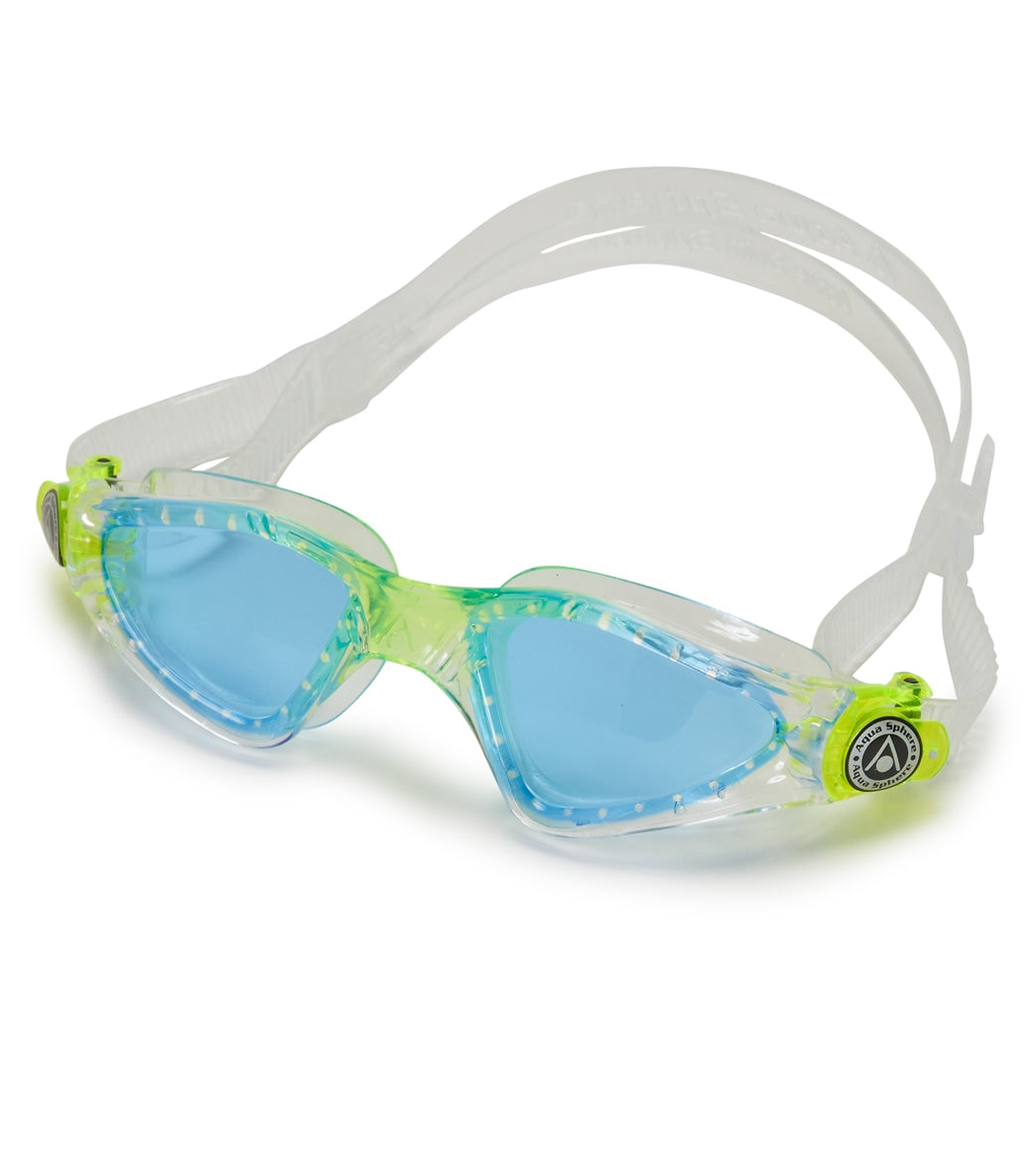 AquaSphere Kayenne Junior Swim Goggle Translucent/Bright Green at