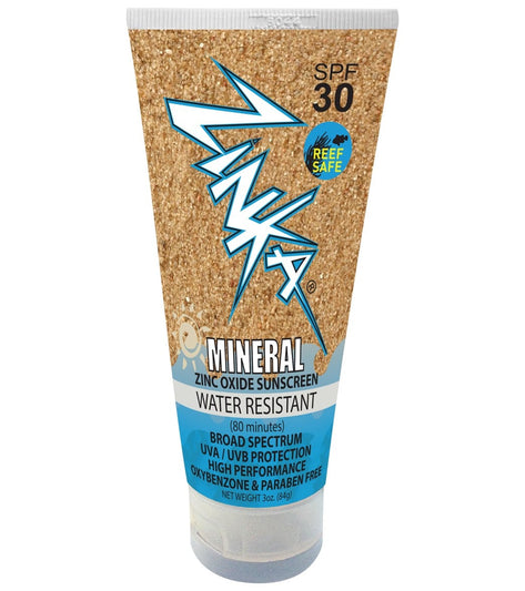 Zinka Mineral SPF 30 Sunscreen Lotion ( 3 oz )