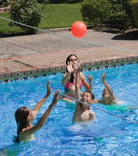 Poolmaster Combo Poolside Basketball/Volleyball Game