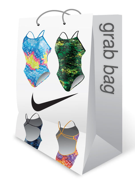 Nike Swim Cut Out Tank One Piece Swimsuit Grab Bag Assorted Colors