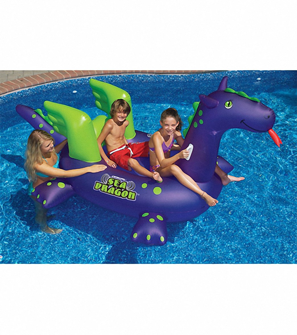Swimline Sea Dragon Giant Ride On Pool Float at SwimOutlet.com