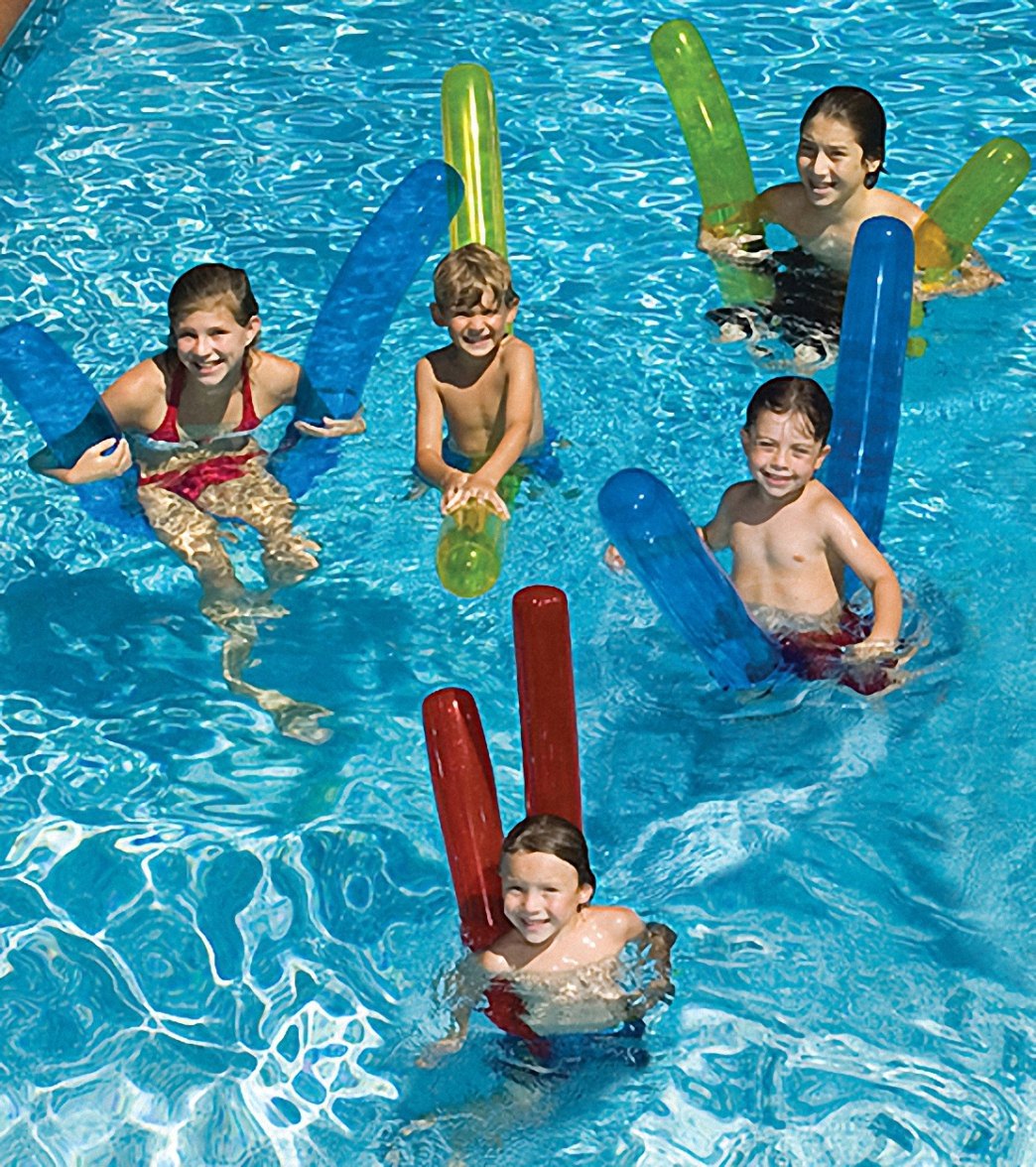 Swimline 72 Inflatable Pool Noodles (6 pack) at