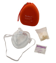 KEMP AMBU CPR Pocket Mask w/O2 Inlet & Kit