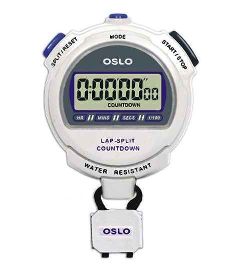 Oslo by Robic Silver 2.0 Twin Chrono w/ Countdown Timer
