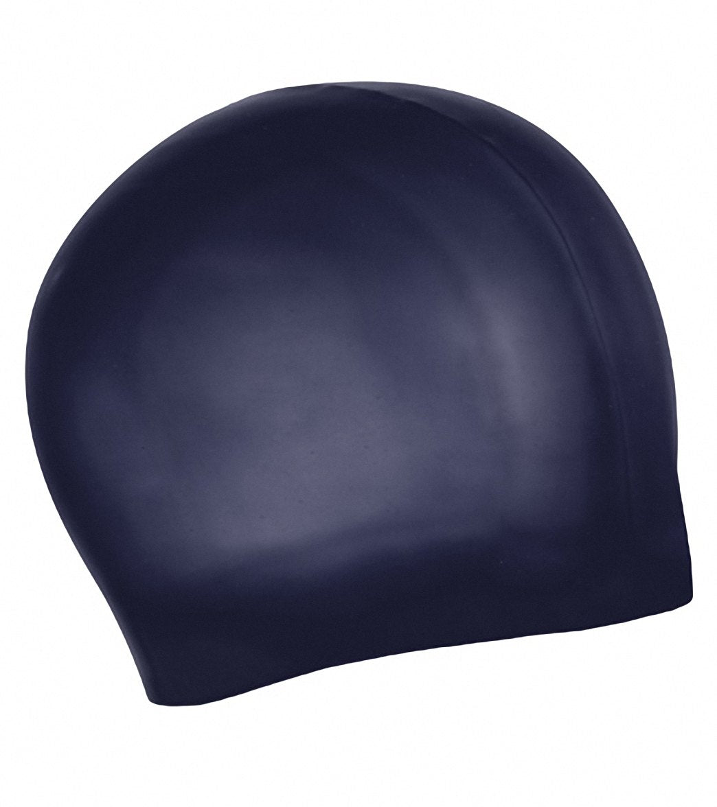 Custom Silicone Seamless Caps Navy Blue at
