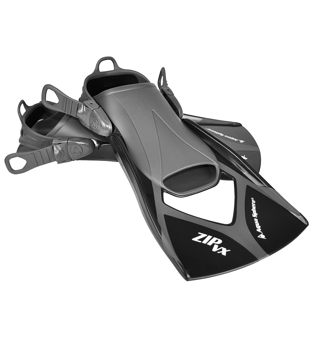 Aquasphere Zip VX Fins Blue / Black Scuba Diving Buy and Sales in