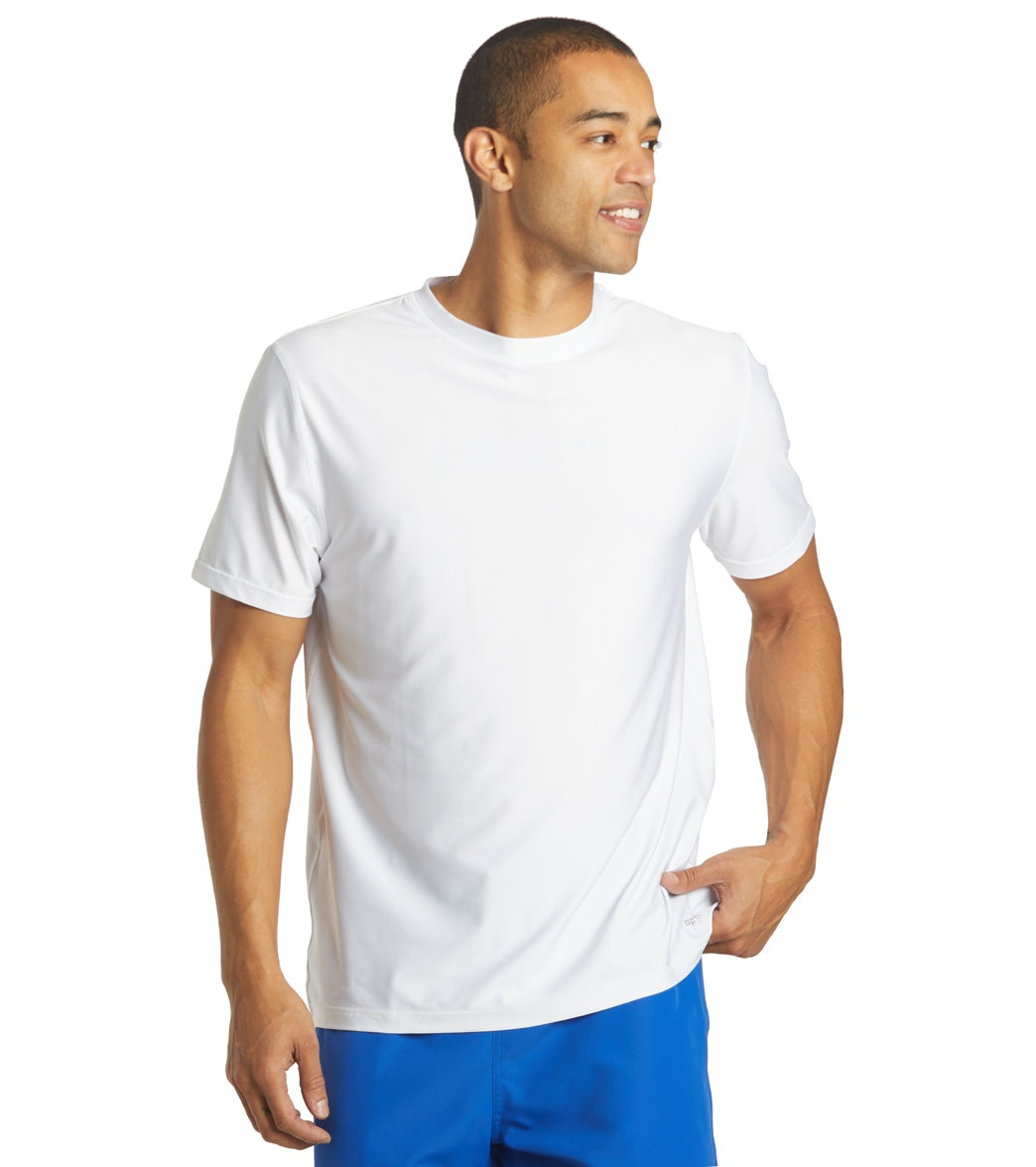 Sporti Men's S/S UPF 50+ Relax Fit Swim Shirt at