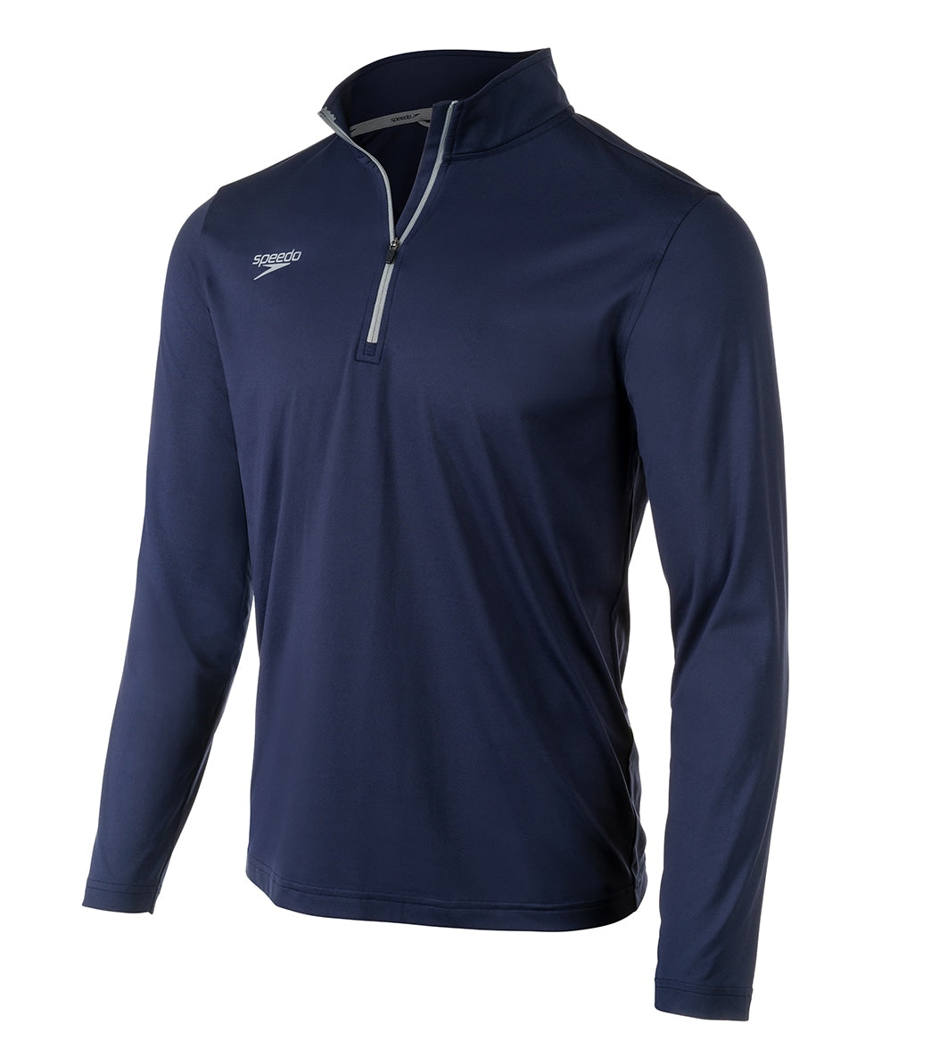 Speedo Unisex 1/4 Zip Solid Pullover Shirt