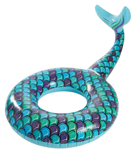 ClubSwim Mermaid Jumbo Inflatable Pool Swim Float Tube 68