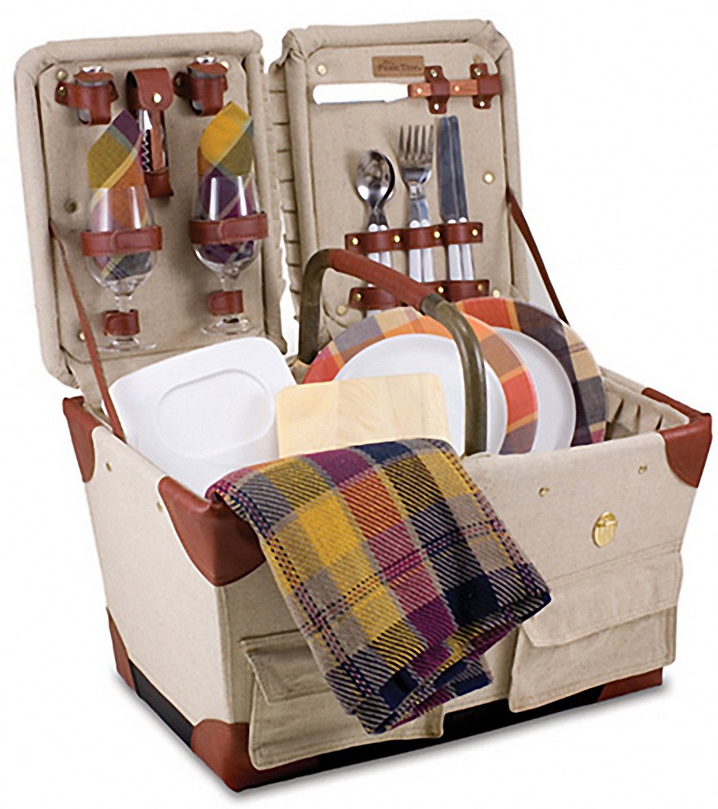 Picnic Time Pioneer Picnic Basket For Two at