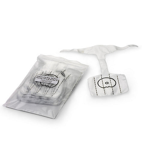 Prestan Professional Infant Face-Shield Lung-Bags 50 Pack