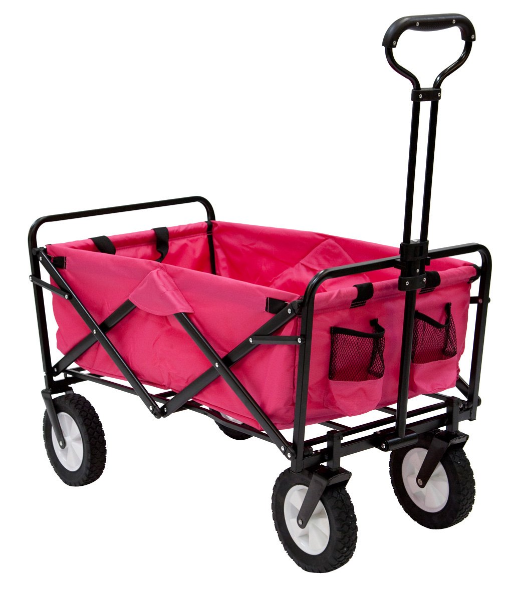 Mac Sports Collapsible Folding Outdoor Utility Wagon at