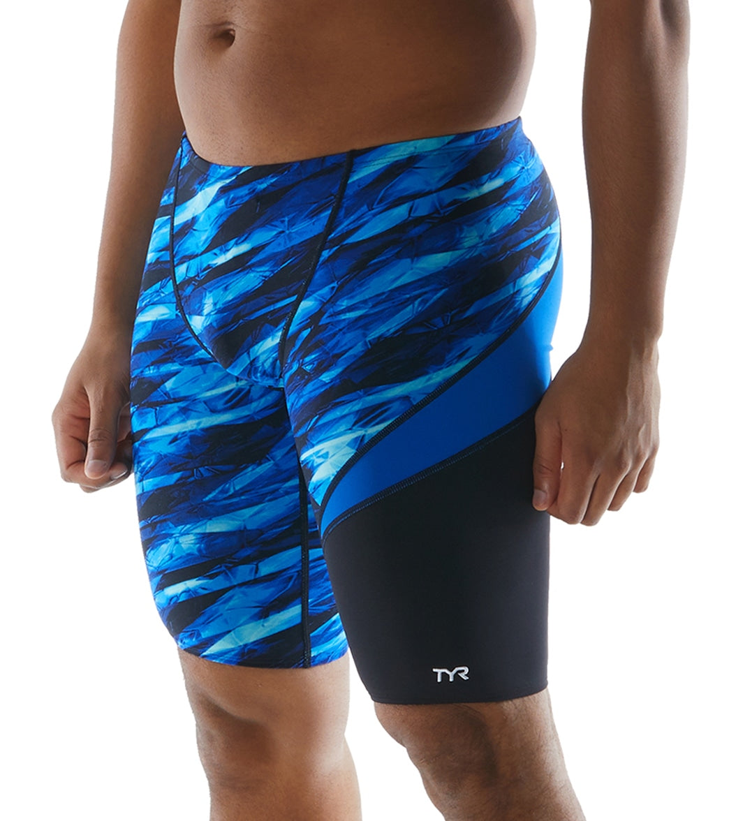 TYR Men's Vitric Jammer Swimsuit Blue at