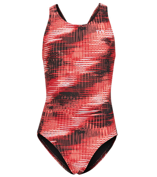 TYR Girls' Solid Durafast Elite Ella Maxfit One Piece Swimsuit  Little Kid Big Kid 8223853