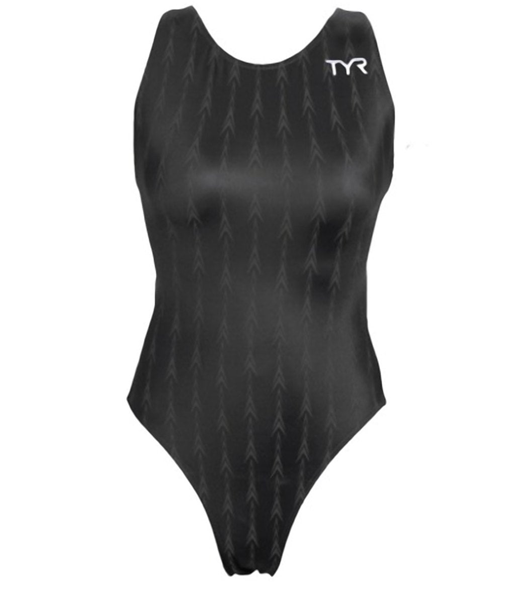 TYR Fusion Female Aeroback Tech Suit Swimsuit at SwimOutlet.com
